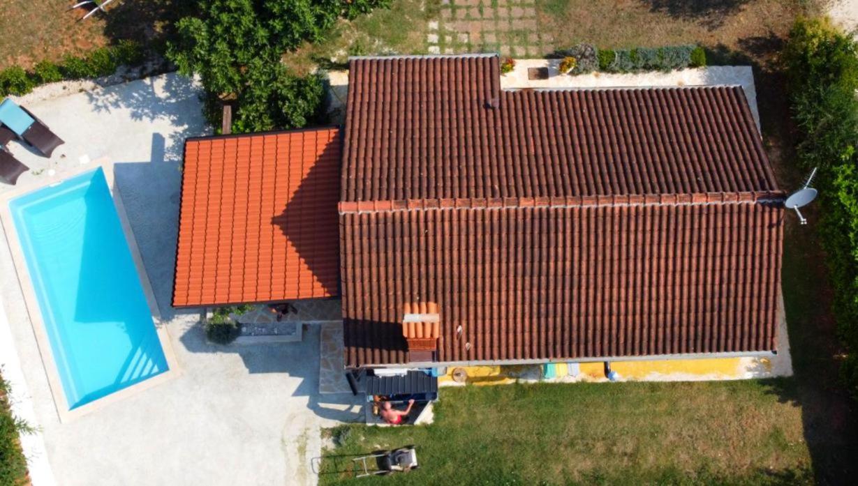 Rustic House With Private Swimming Pool Villa Pula Buitenkant foto